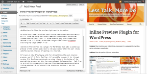 Inline Preview WordPress Plugin - Screenshot