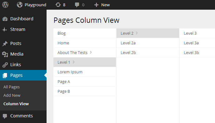 Admin Column View: A New Way to Organize WordPress Pages