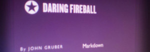 Daring Fireball Creator Of Markdown