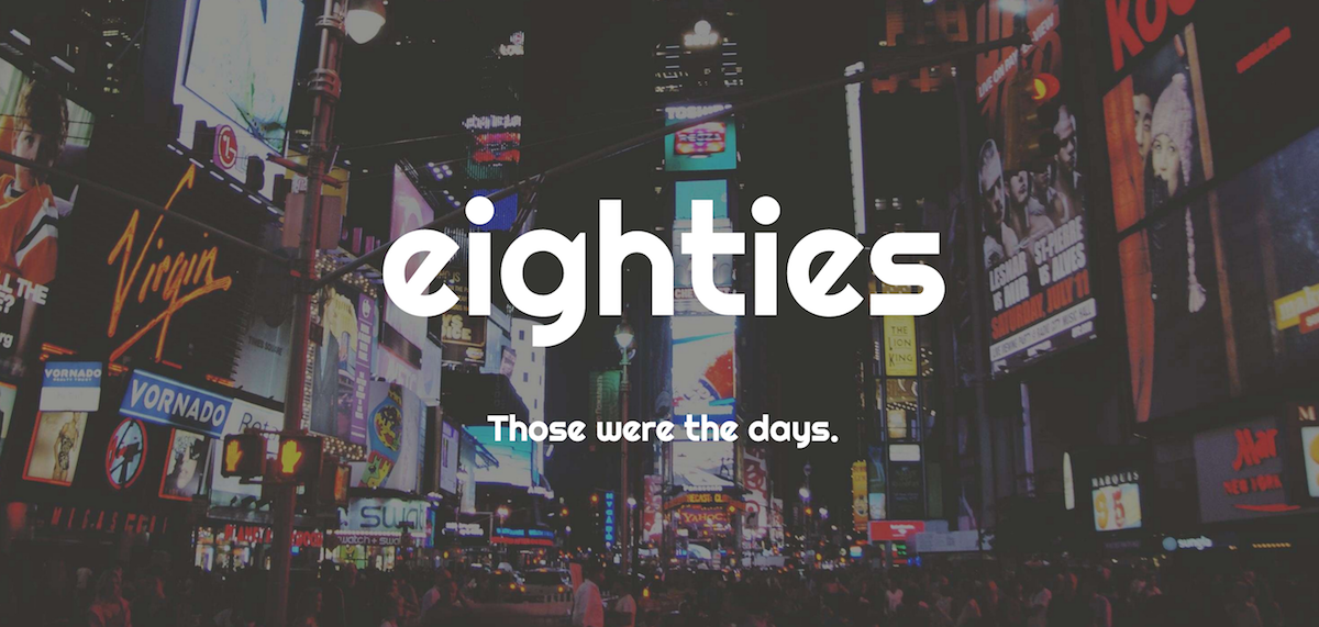 Eighties: A Bold Free WordPress Theme Focused on Content