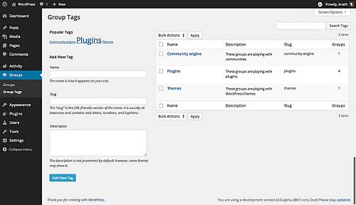 New Plugin Adds Taxonomies to BuddyPress Groups – WP Tavern
