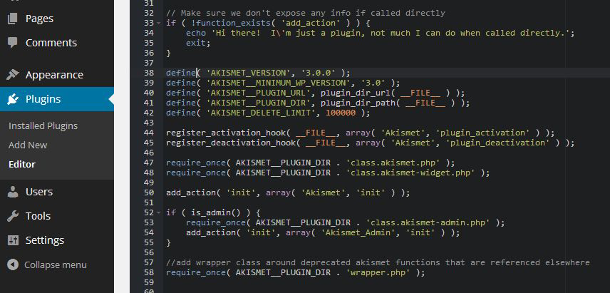 New Plugin Adds Syntax Highlighting to the WordPress Plugin and Theme Editors