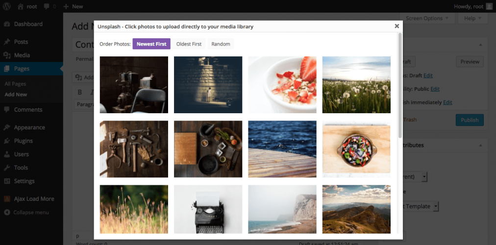 Unsplash Plugin Brings One-Click Stock Photo Uploads to the WordPress ...