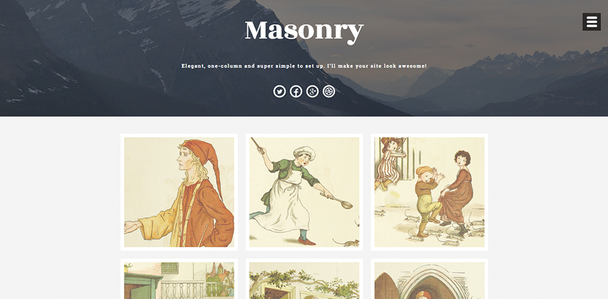 DevriX and Emil Uzelac Team Up to Produce Masonry, A Free WordPress Theme