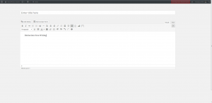 Distraction Free Writing in WordPress 4.1