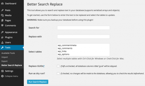 Better Search Replace: A New Plugin for Updating URLs and Text in ...