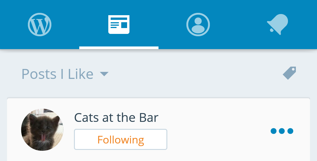 WordPress for Android Version 4.1 Says Goodbye to the Hamburger Button