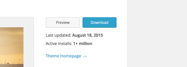 The WordPress Theme Directory Replaces Download Counts With the Number of Active Installs