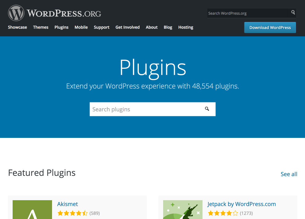 WordPress Plugin Directory Redesign 