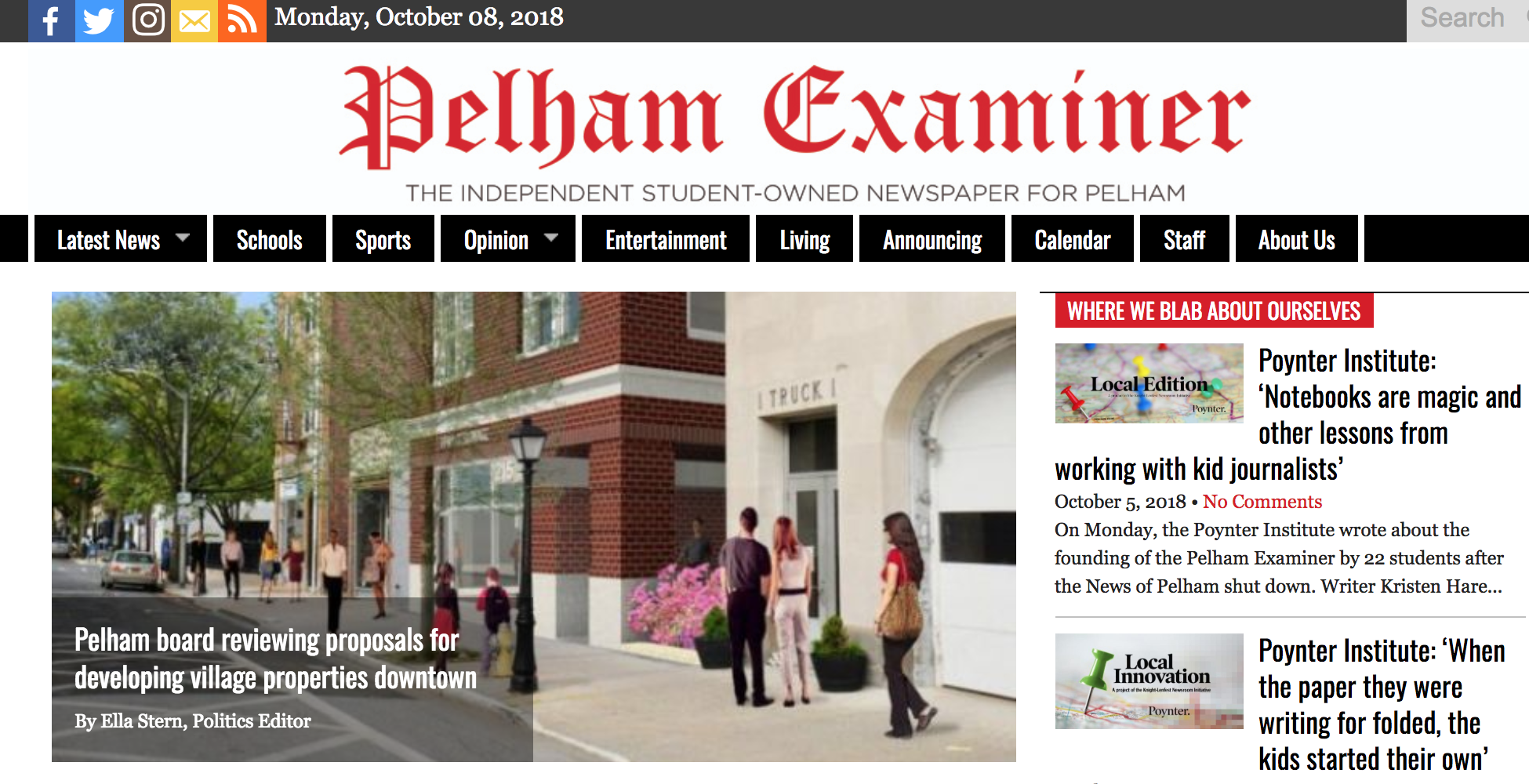 How the Student-Owned Pelham Examiner Uses WordPress to Empower Young Journalists