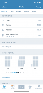 Revamped Stats in the WordPress for iOS app