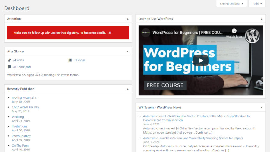Blockify the WordPress Dashboard with the Mission Ctrl Plugin