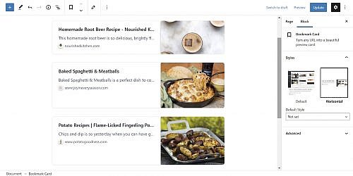 Embed Any URL Into WordPress With the Bookmark Card Block – WP Tavern