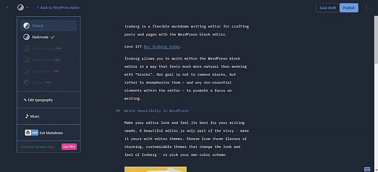 Dark Mode Plugin Repurposed and Renamed to WP Markdown Editor, Change ...