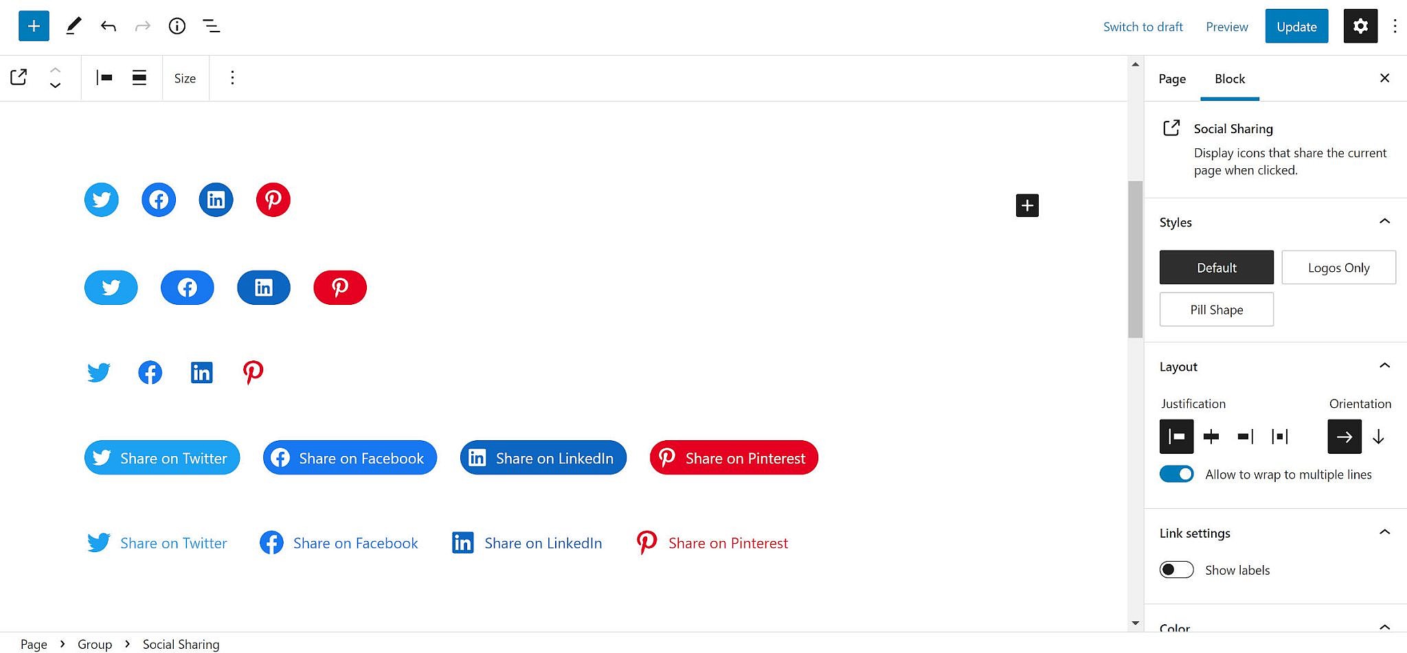 Nick Diego Forks Core WordPress Block, Creates Social Sharing Plugin ...