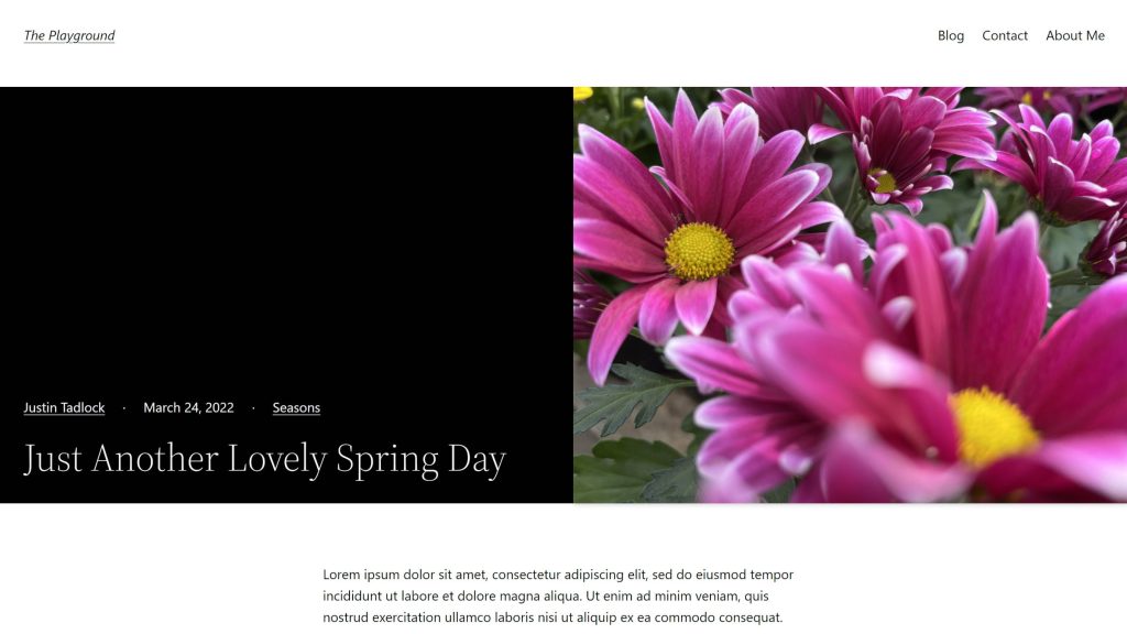 How To Build a Two-Column Single Post Header with the WordPress Site Editor
