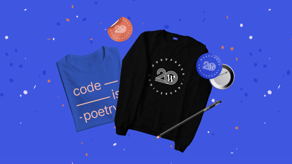The Mercantile Reopens with Limited Edition 20th Anniversary WordPress Swag